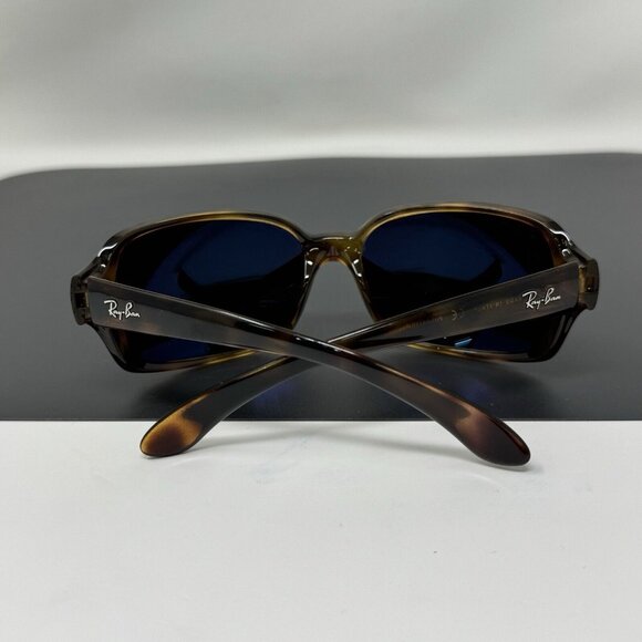RAY BAN RB 4068 642/57 HAVANA Glass POLARIZED Lenses SUNGLASSES 60-17 - Picture 10 of 10